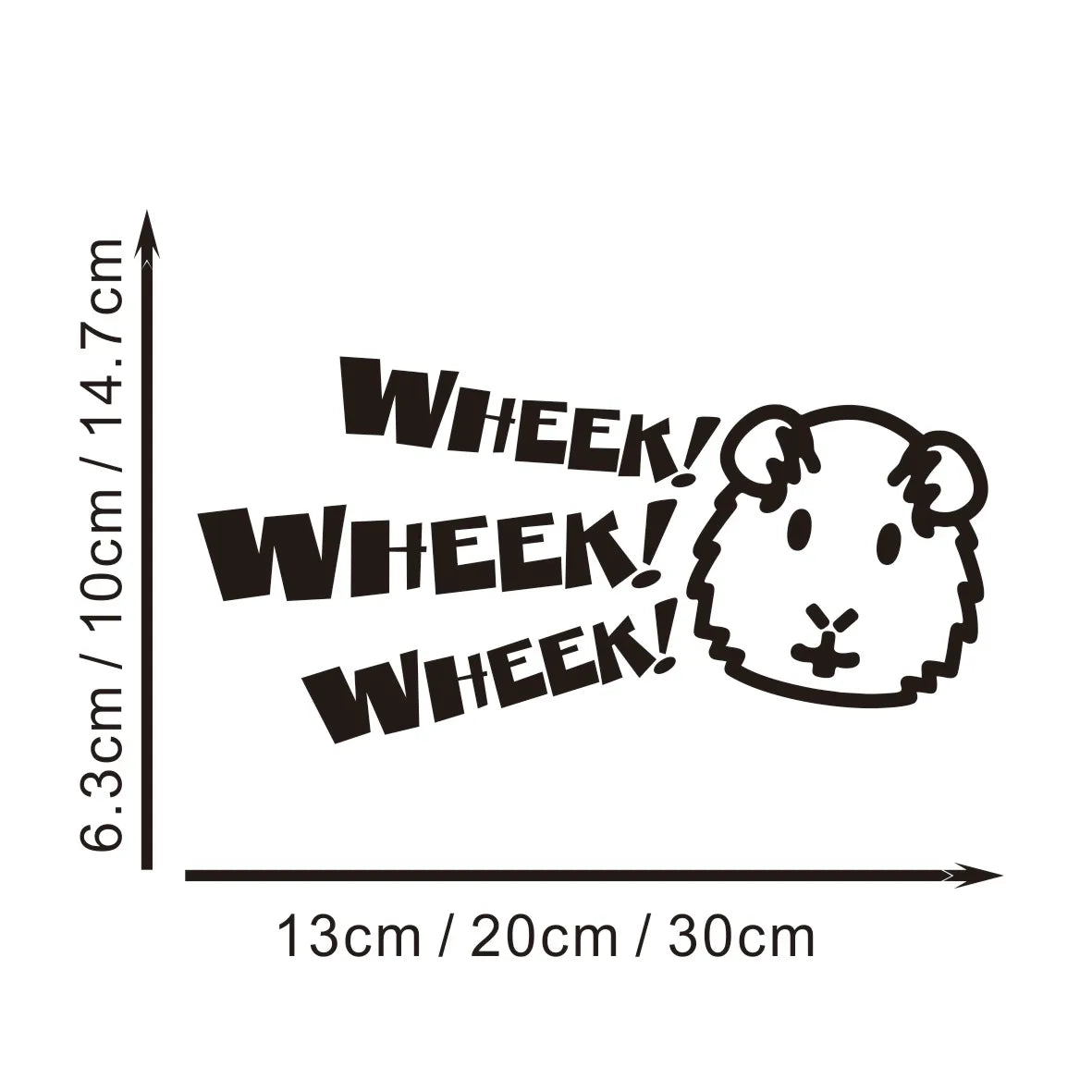 Cute Guinea Pig Sticker