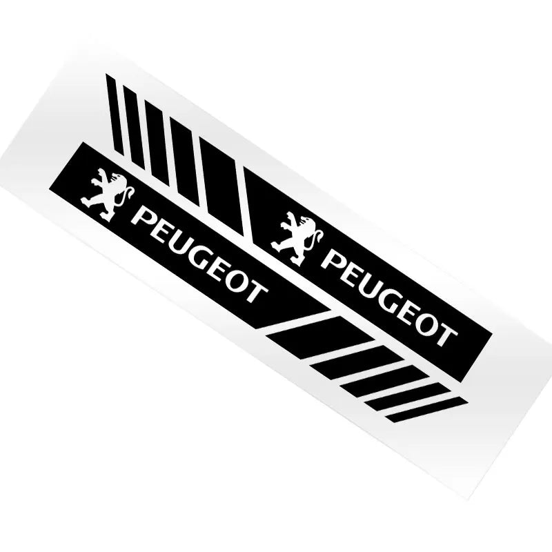 Car Racing Strips Peugeot