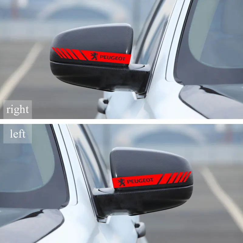 Car Racing Strips Peugeot