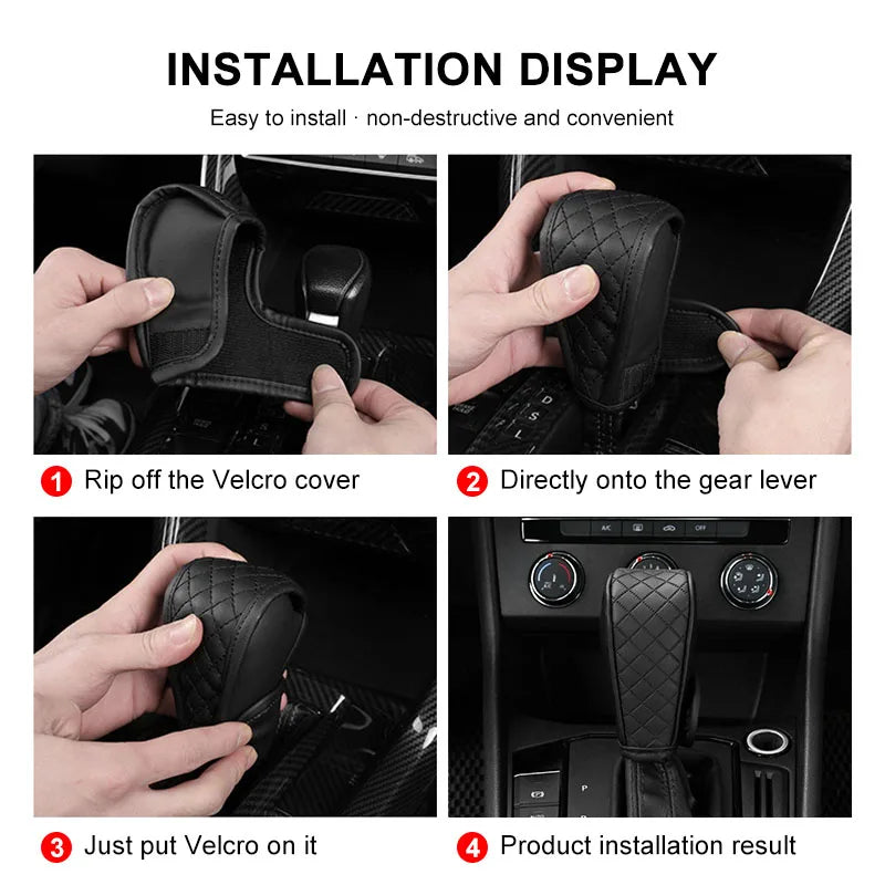 Car Shift Handle Cover